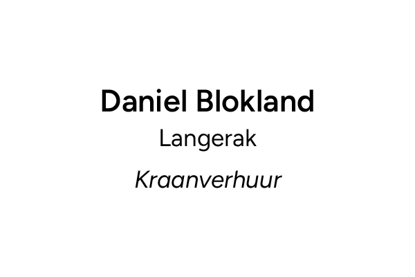 Daniel Blokland